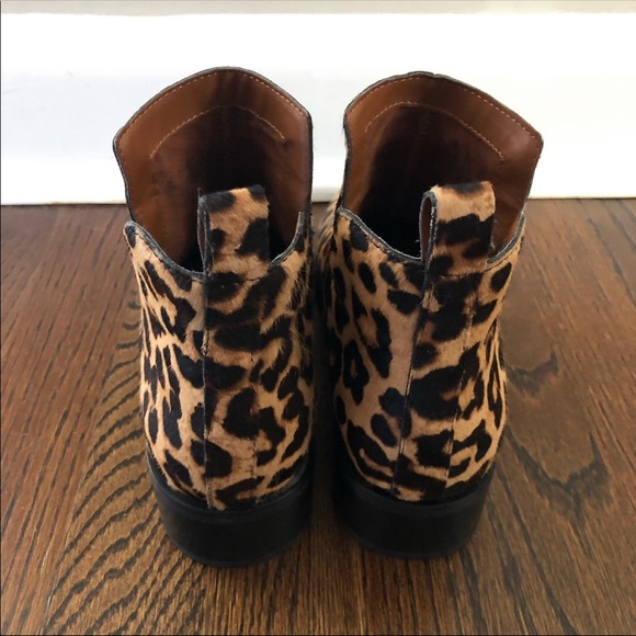 Franco Sarto Calf Hair Booties - Size 7-1/2 - Picture 4 of 6